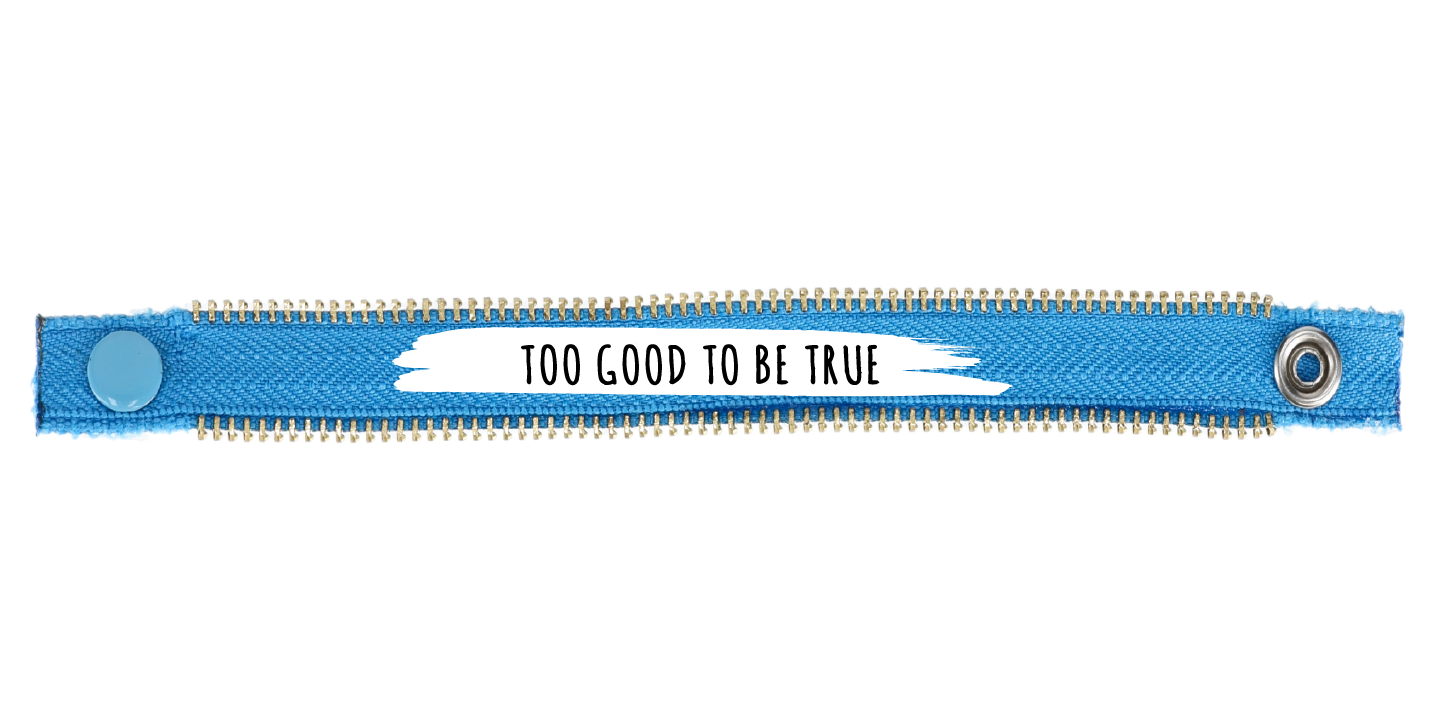 AZUL BOLD STAMP BLANCO