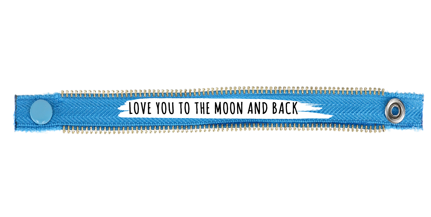 AZUL BOLD STAMP BLANCO