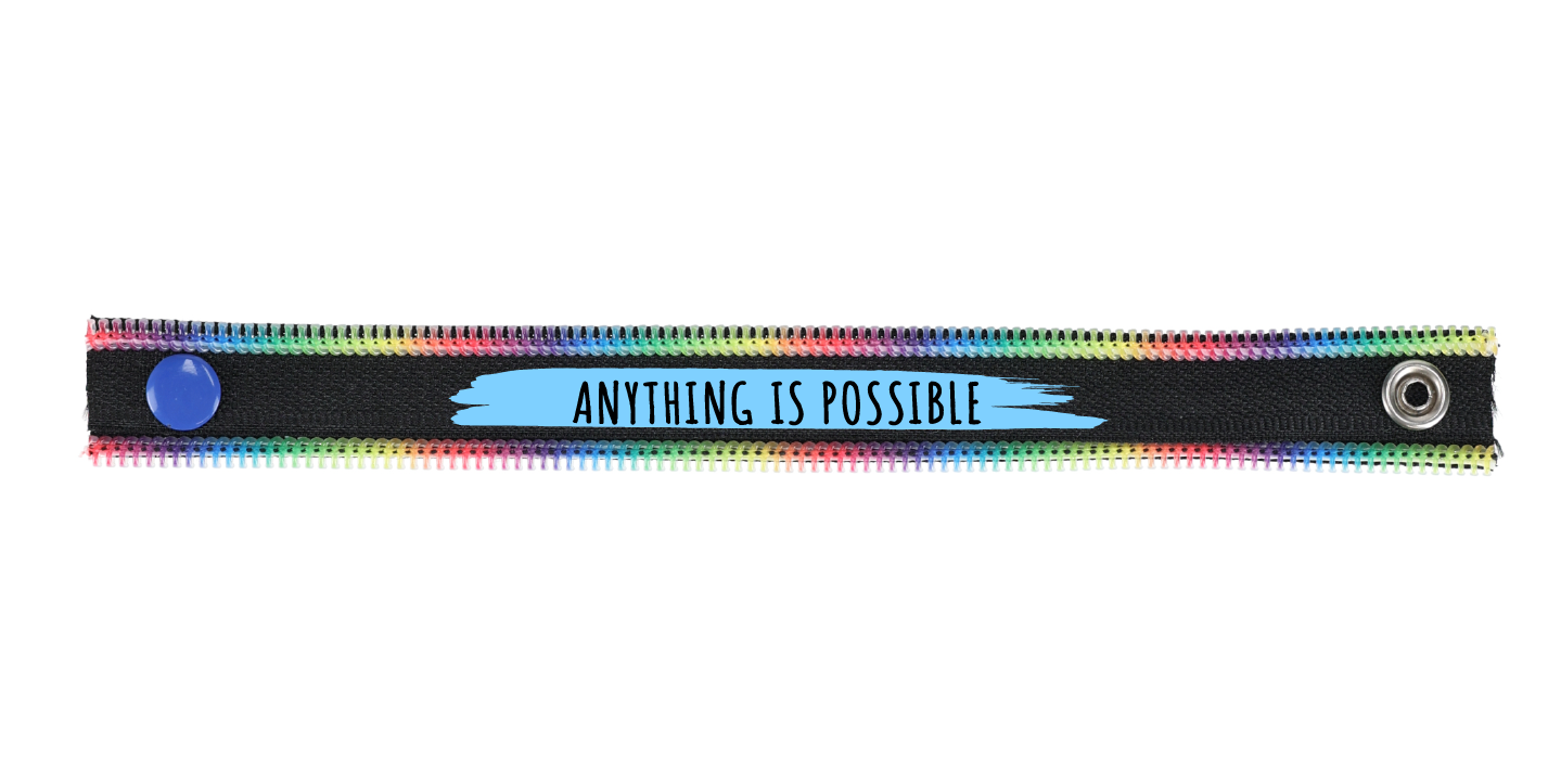 RAINBOW STAMP AZUL