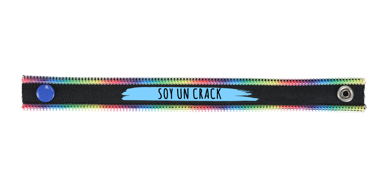 RAINBOW STAMP AZUL
