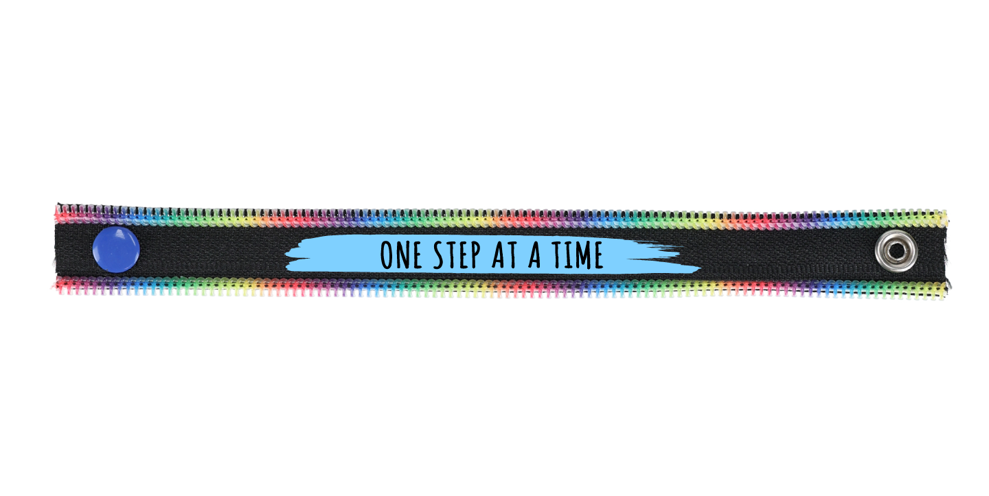 RAINBOW STAMP AZUL