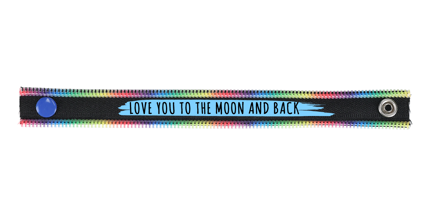 RAINBOW STAMP AZUL