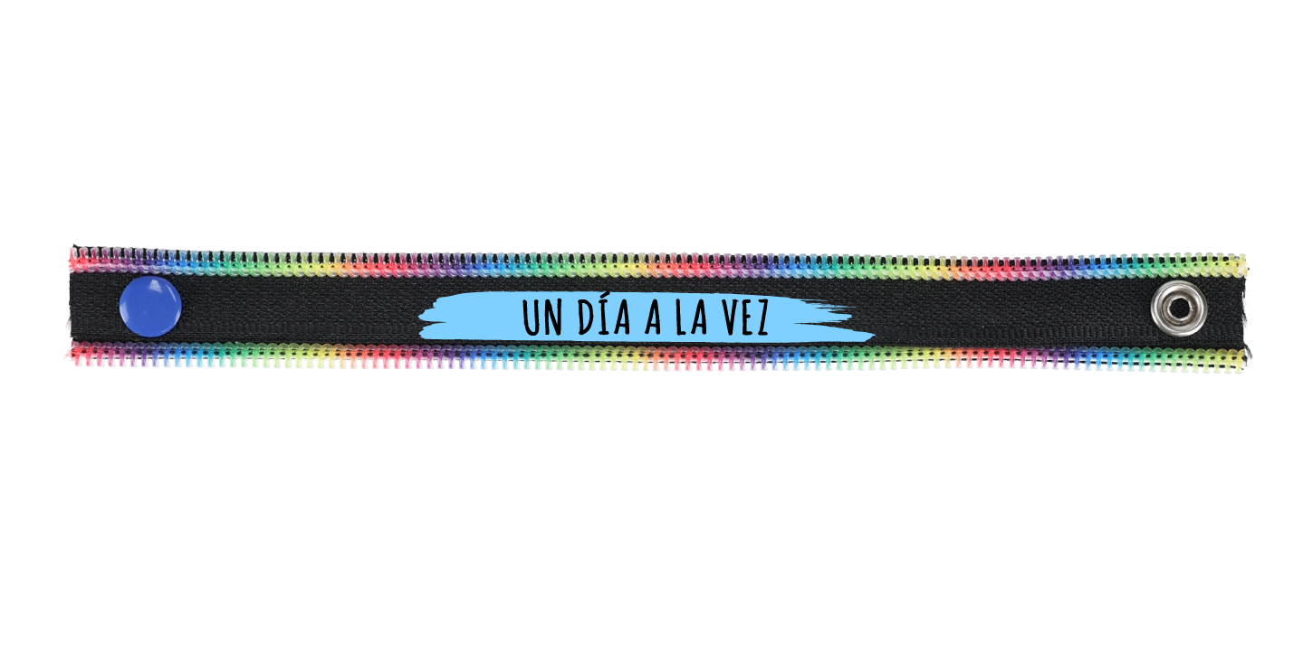 RAINBOW STAMP AZUL
