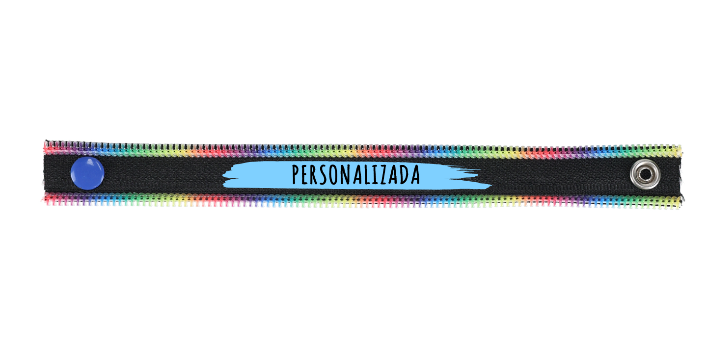 RAINBOW STAMP AZUL