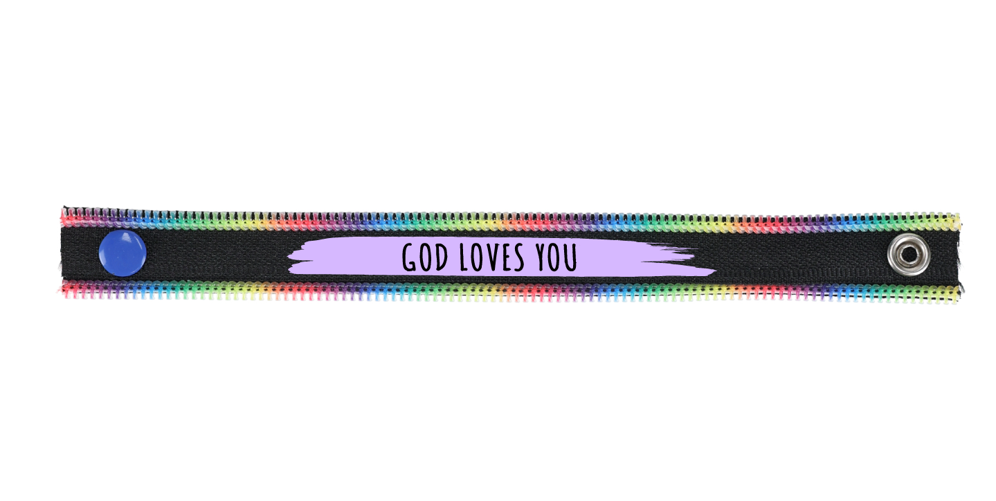 RAINBOW STAMP LILA