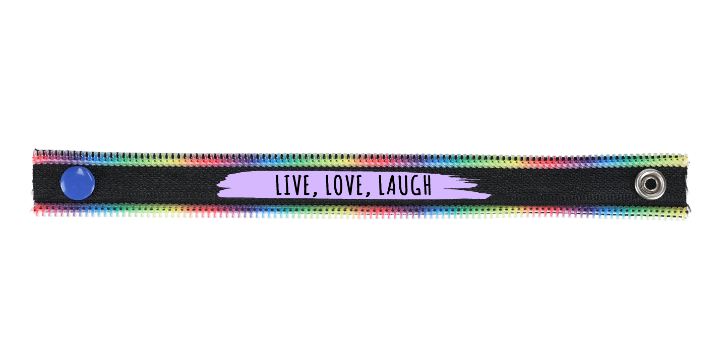 RAINBOW STAMP LILA