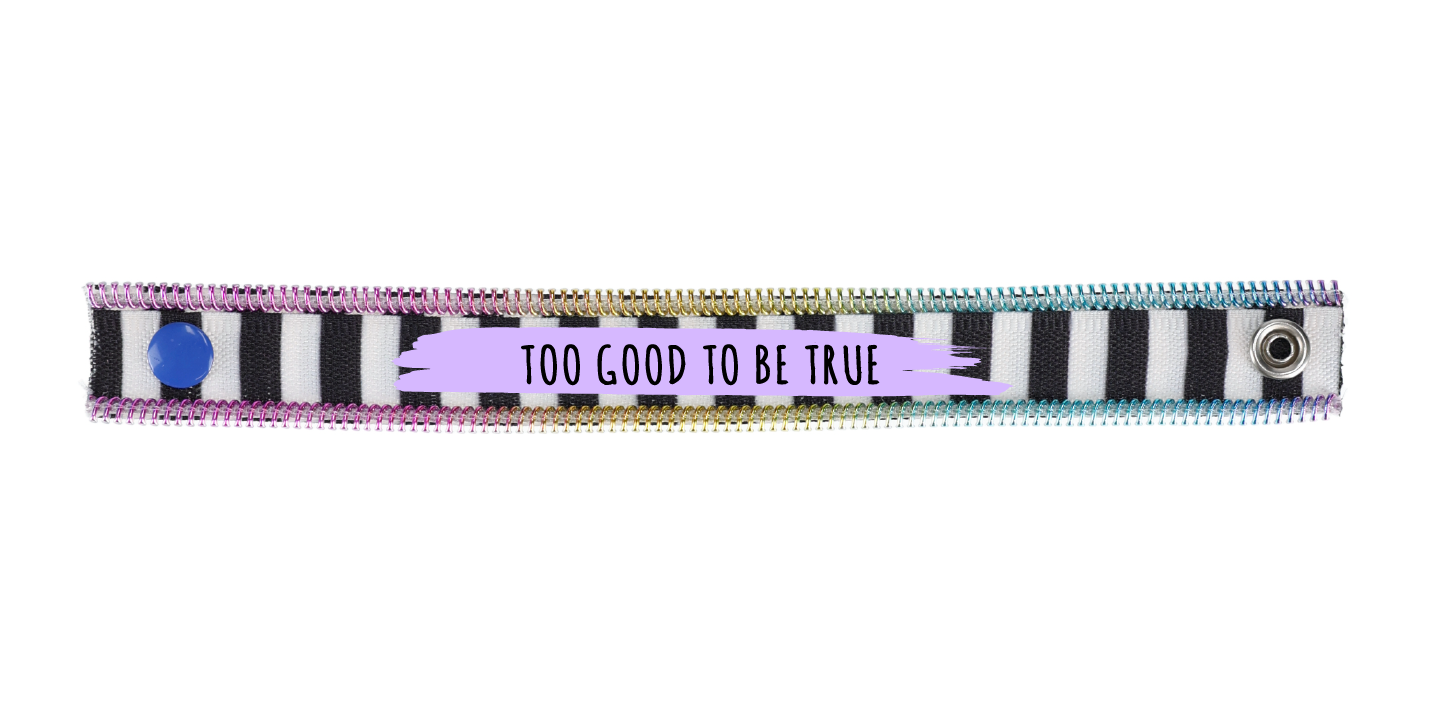 STRIPES STAMP LILA
