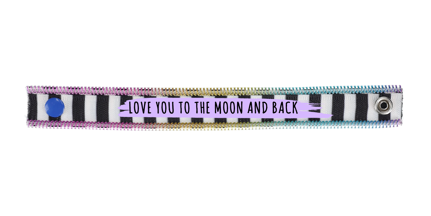 STRIPES STAMP LILA