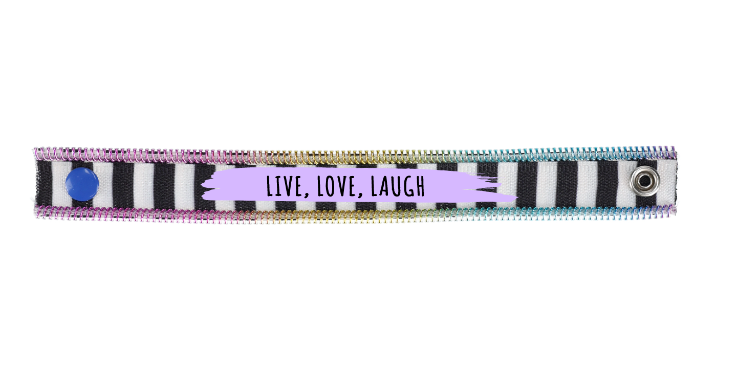 STRIPES STAMP LILA
