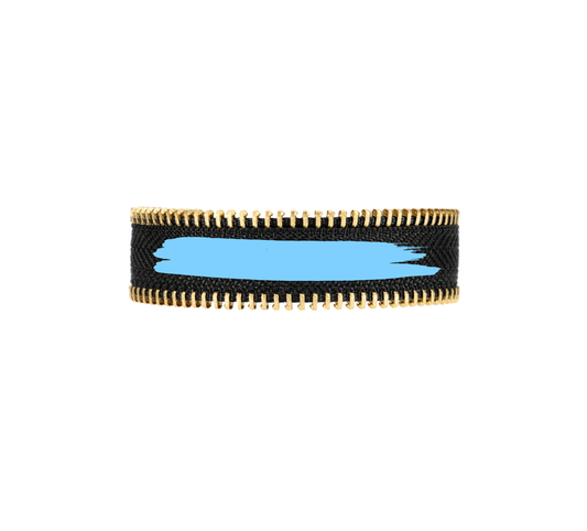 NEGRA STAMP AZUL