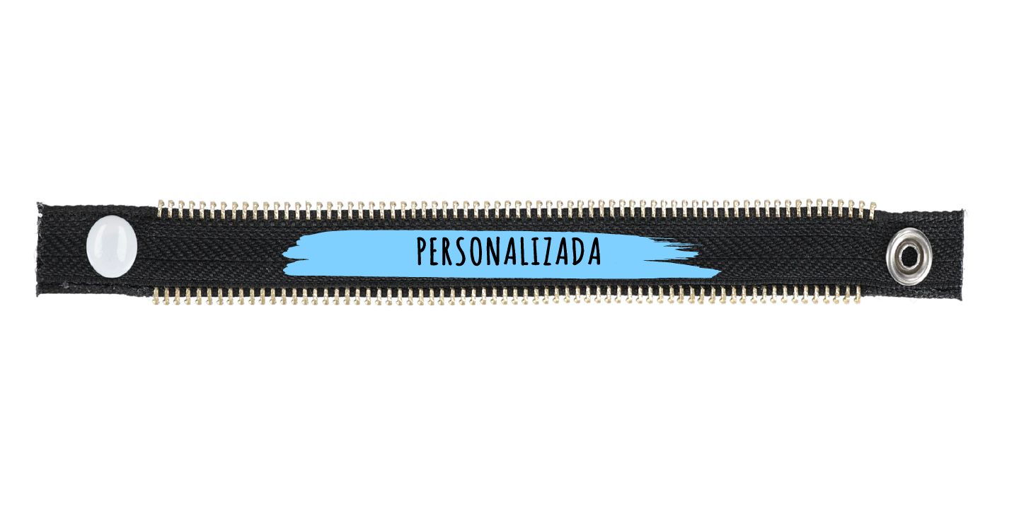 NEGRA STAMP AZUL