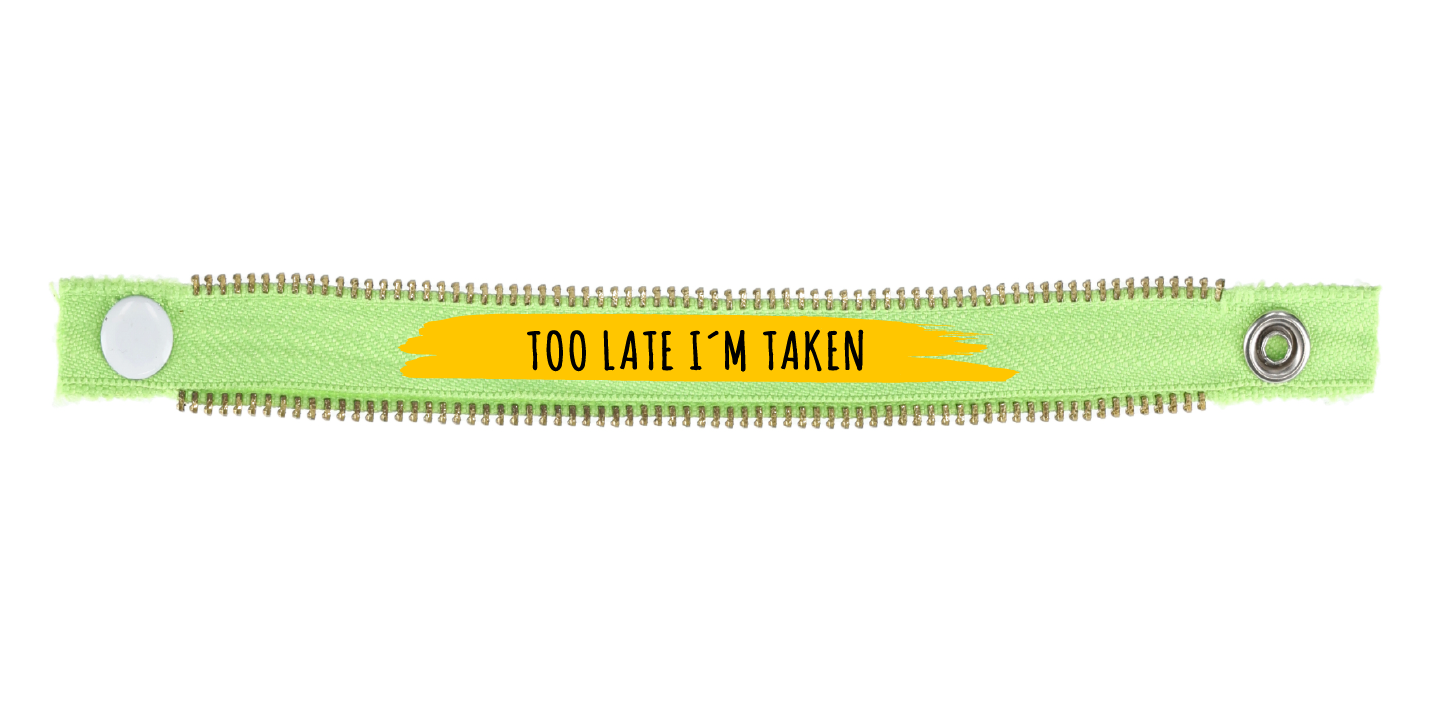 VERDE BOLD STAMP AMARILLO