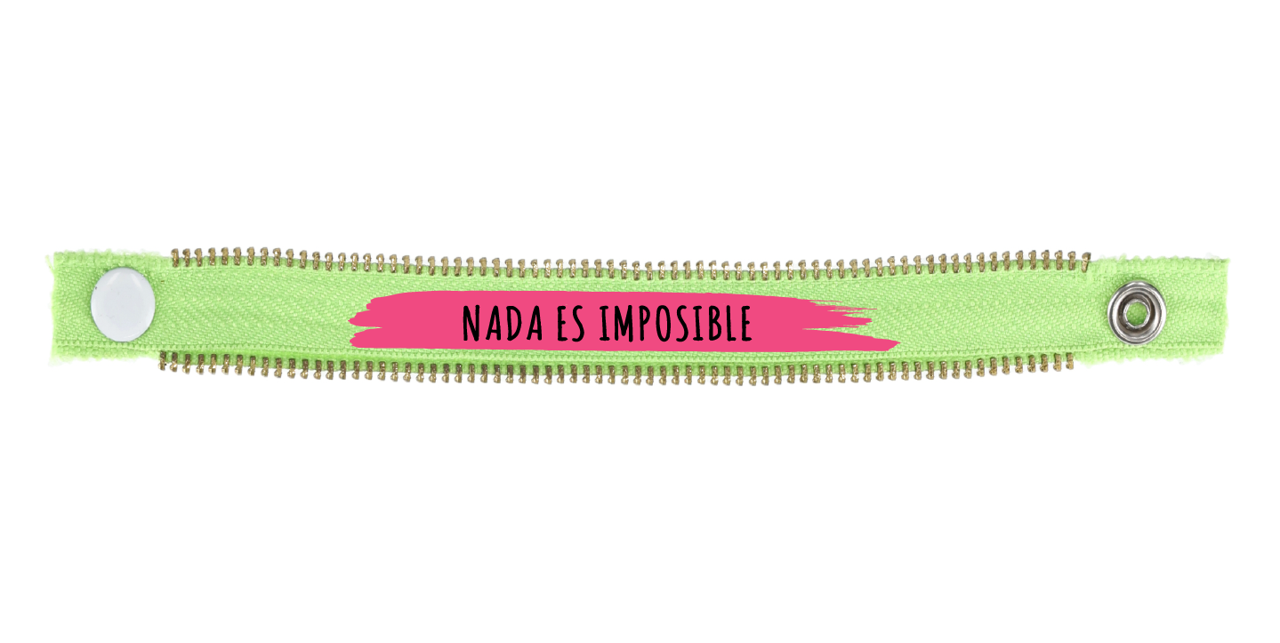 VERDE BOLD STAMP FIUSHA