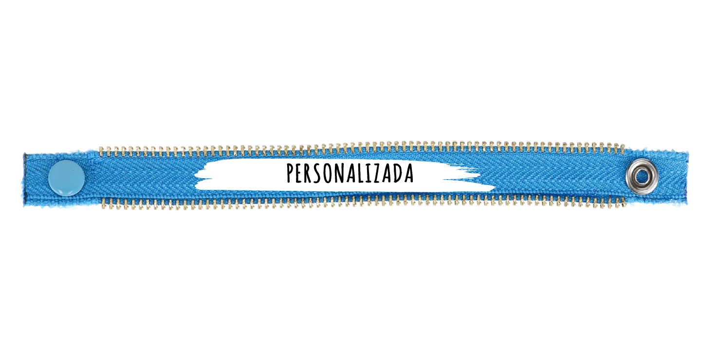 AZUL BOLD STAMP BLANCO