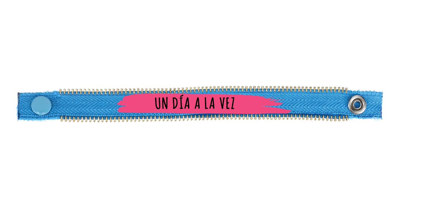 AZUL BOLD STAMP FIUSHA