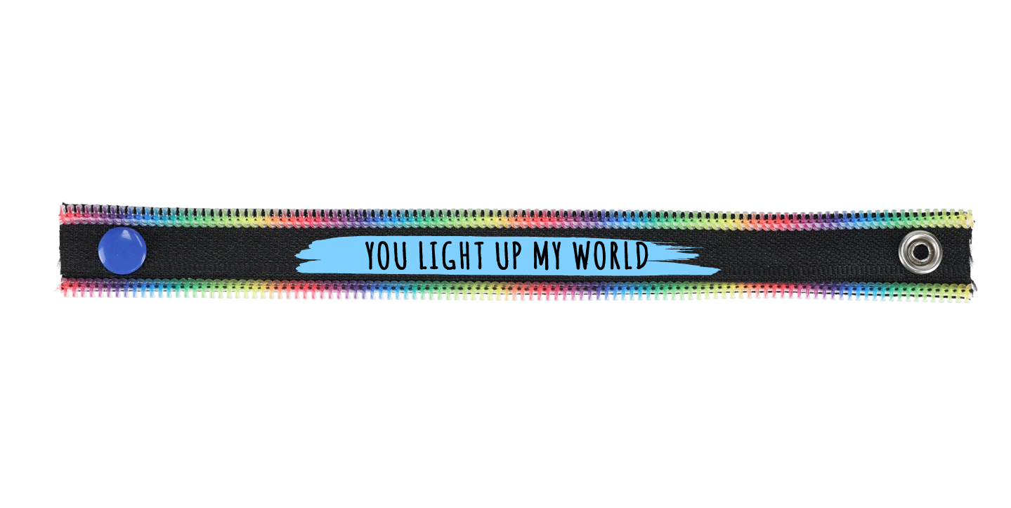 RAINBOW STAMP AZUL