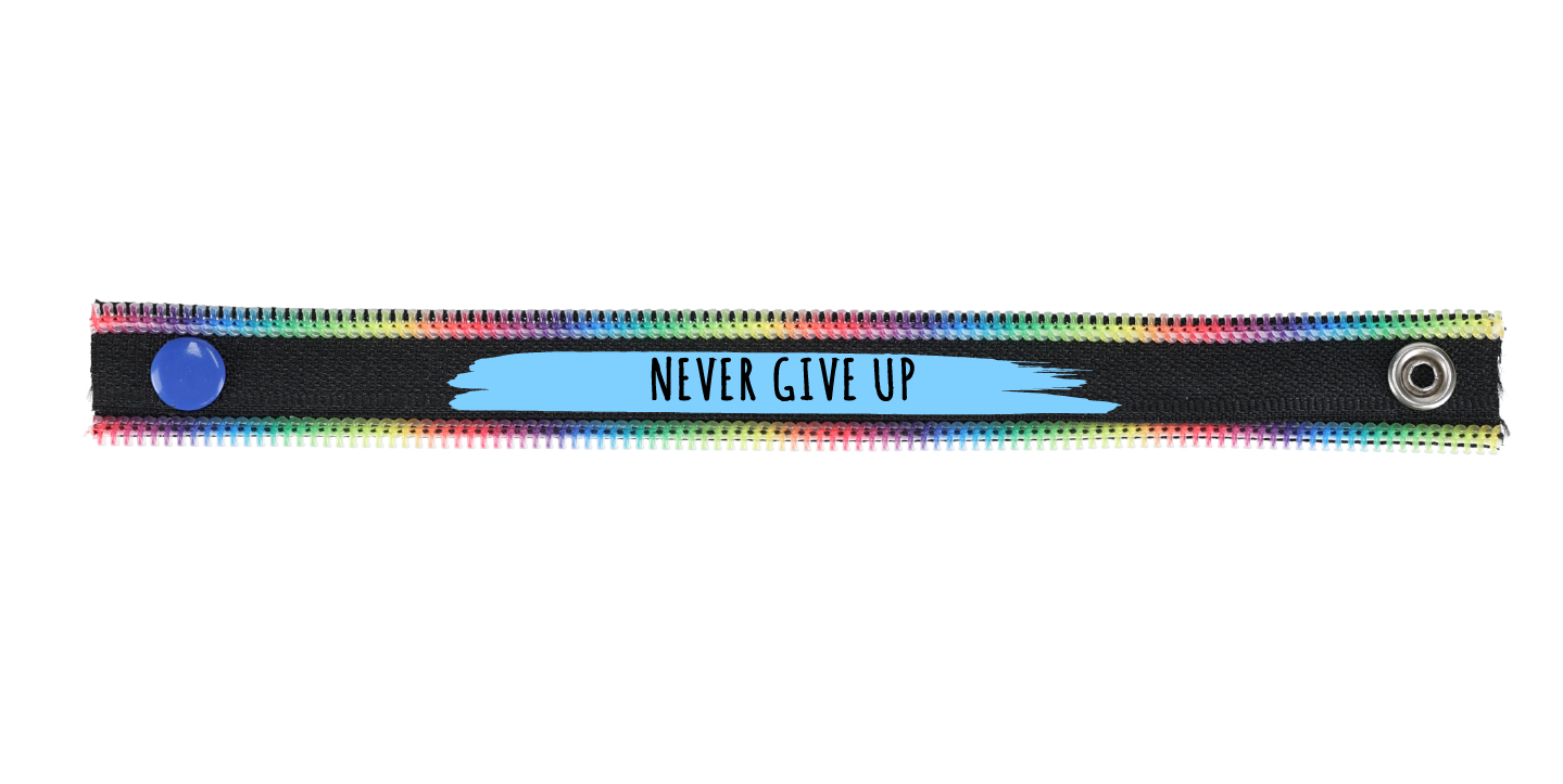 RAINBOW STAMP AZUL