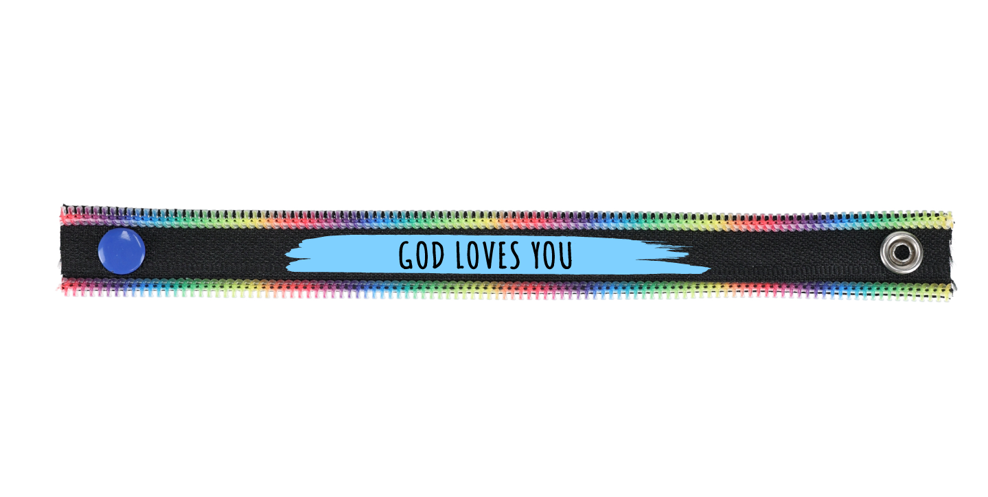 RAINBOW STAMP AZUL