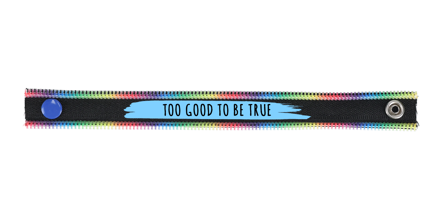 RAINBOW STAMP AZUL