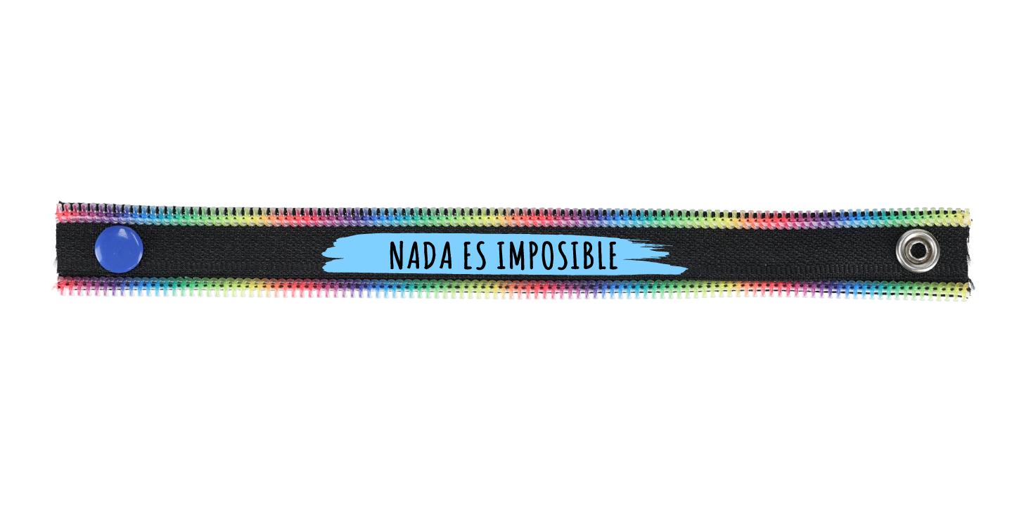 RAINBOW STAMP AZUL