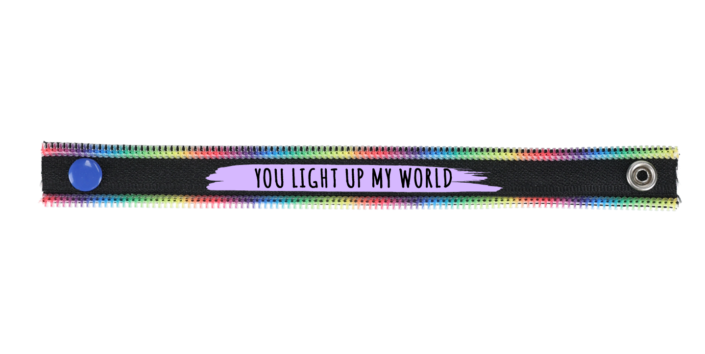 RAINBOW STAMP LILA