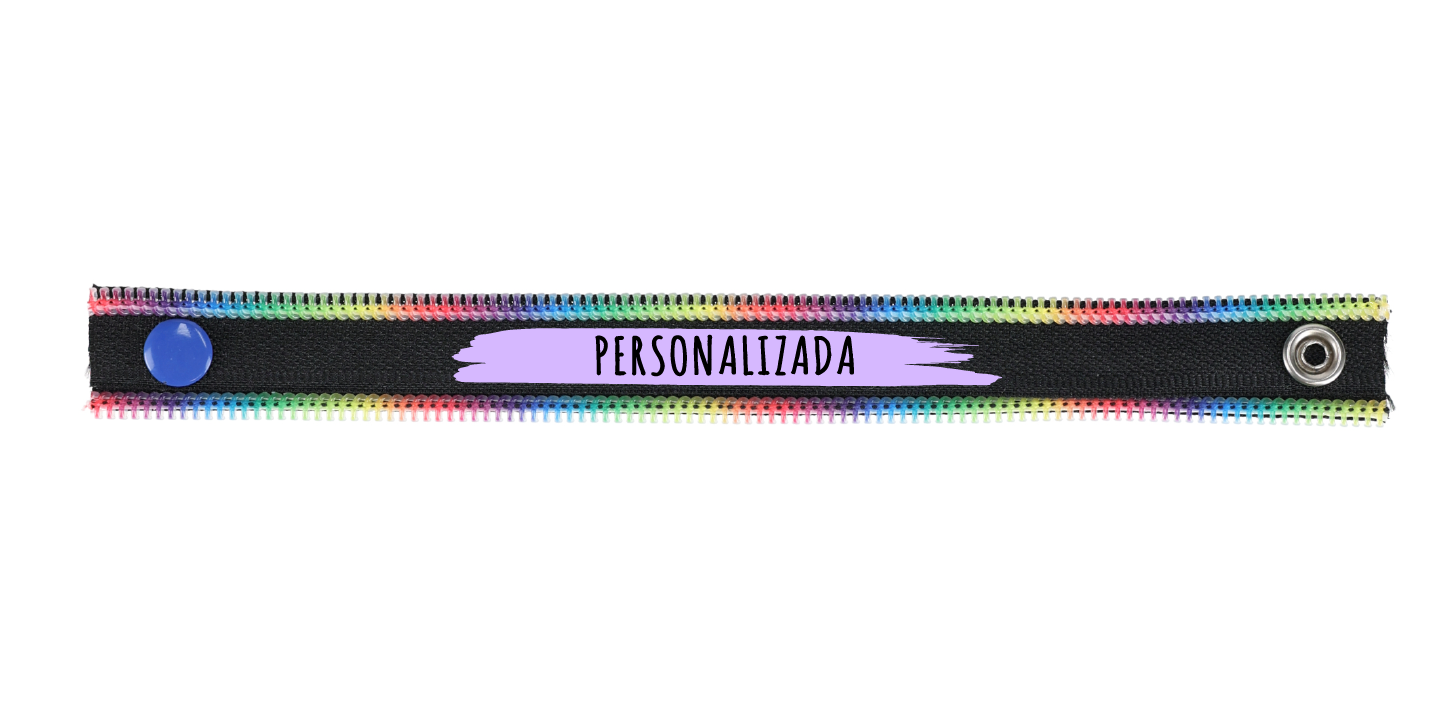 RAINBOW STAMP LILA
