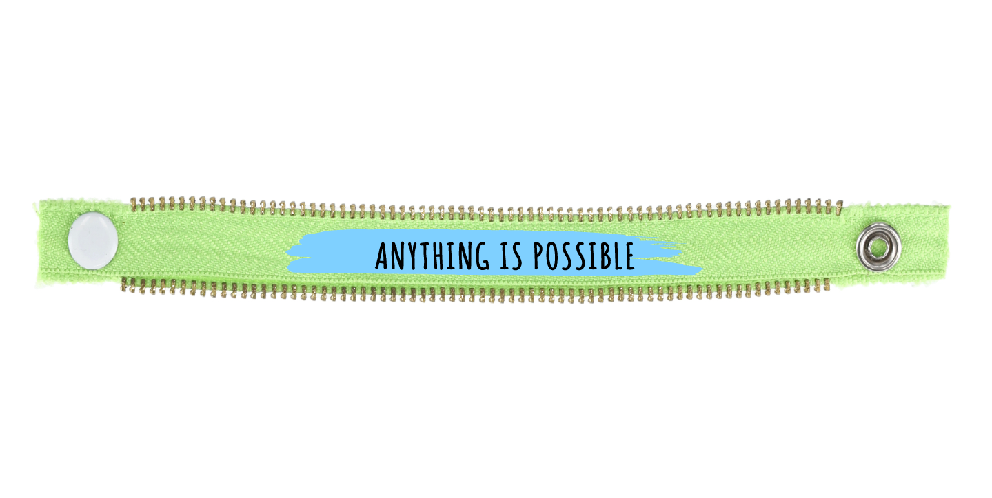 VERDE BOLD STAMP AZUL