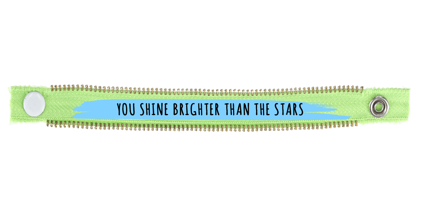 VERDE BOLD STAMP AZUL