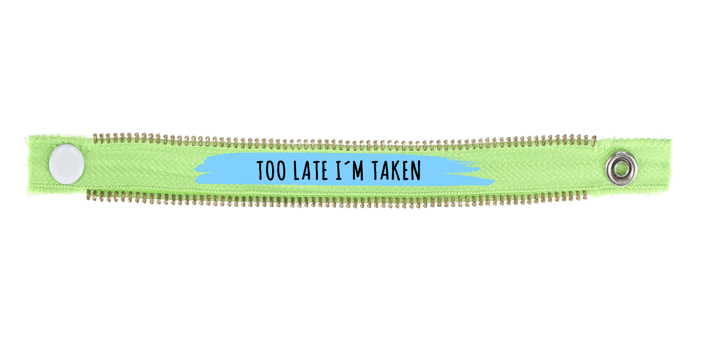 VERDE BOLD STAMP AZUL